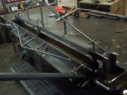 Homemade Sheetmetal Brake Sheet Metal Brake Welded Metal Projects Steel Rod