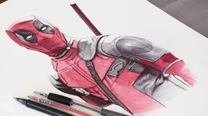 Posted by 1 year ago. Deadpool Ballpoint Pen Drawing On Behance