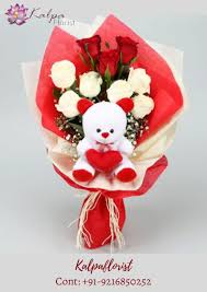 Check spelling or type a new query. Flowers With Teddy Bear Online Gifts Delivery In Ludhiana Kalpa Florist