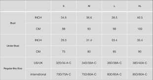 On the bra size conversion chart below you will find the corresponding international sizes. Triumph Bra Size Guide Off 77 Medpharmres Com