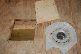 Installation tends to be the job of a specialist, although there are click systems and products such the subfloor is vital to the longevity of your floor finish. Replacing Bathroom Subfloor Floor Image Of Bathroom And Closet