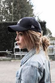 How To Wear Hats Baseball Caps Pants 43 Ideas Hat Hairstyles Baseball Hat Hairstyles Baseball Cap Hairstyles