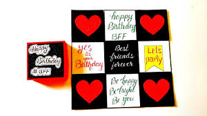 Print out your template of choice (birthday, love note, or any occasion) and cut where necessary. How To Make Explosion Box For Birthday I Explosion For Bestfriend L Handmade Explosion Box Tutorial Youtube