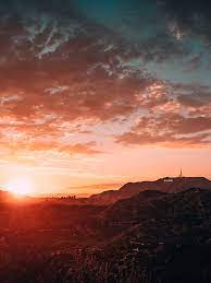 Lakers wallpaper los lakers nba lakers lakers kobe lakers nba nike sneaker niks metal ringtone leakers. Hd Wallpaper Nature Hollywood Sunrise Los Angeles Sky Sunset Cloud Sky Wallpaper Flare