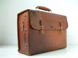 Vintage French Leather Electricians Tool Bag Electricians Etsy Leder Projekte