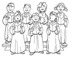 One completed coloring page will be . 27 Free Christmas Carol Coloring Pages Printable