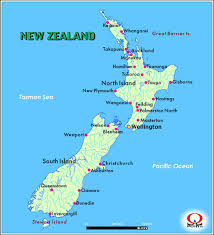 ニュージーランド地図 Map Of Newzealand