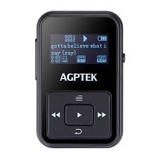 Agptek A12 8gb Portable Clip Mp3 Player With Fm Radio 30 Hours Playback Independent Volume Control Black Mp3 Player Wireless Speakers Bluetooth Mp3