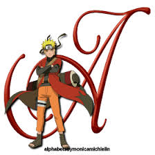 Alphabets By Monica Michielin Naruto Cartoon Alphabet Png Naruto Cartoon Naruto Alphabet