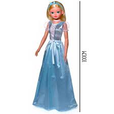 Rosa toys 100 Cm Speaking Princess Doll Blue | Kidinn