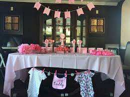 Baby Shower Set Up Ideas Banners Table Set Up For Baby Girl Pink Themed Baby Shower Photo Booth Frame Baby Shower Table Baby Boy Shower Favors