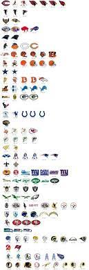 Nfl Team Logos Over The Years Nfl Teams Logos Nfl Logo Logo Infographic