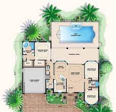 1500 Sq Ft House Plans With Swimming Pool Indoor With House Plans With Swimming Pool Florida House Plans Pool House Plans Pool House Interiors