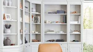 Backgrounds For Your Zoom Video Conferences Arhaus The Blog In 2021 Home Office Design White Bookshelves Office Background