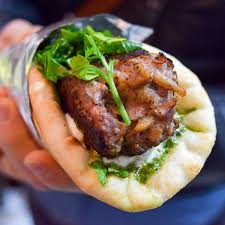 Kid Goat Kofta Wrap Gourmet Goat Borough Market London Healthy Meats Goat Meat Goat Recipes