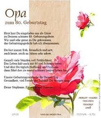 June C Miller Gedicht Für Opas Geburtstag