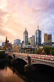 Sunset In Melbourne Melbourne City Skyline At Sunset Melbourne Skyline Melbourne Trip Melbourne Australia City