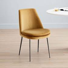 Finley Low Back Upholstered Dining Chair In 2020 Dining Chairs Low Back Dining Chairs Metal Dining Chairs