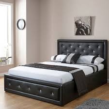 We did not find results for: Buy Hollywood King Size Ottoman Bed Black Faux Leather Online At Cherry Lane