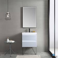 Bathroom lighting fixtures and vanity lights are an important start to the morning routine. Blossom Jena 24 Wall Mount Bath Vanity Light Grey Led Strip Lights