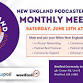 New England Podcasters Group (NEPG) — June In-Person Event