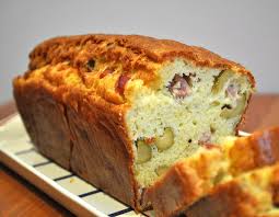 Bacon And Olive Loaf Or Cake Aux Olives