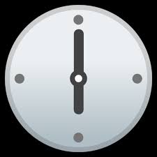 The one o'clock emoji appeared in 2010, and also known as the face of a clock. Six O Clock Emoji