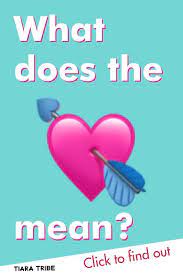 What The Pink Heart Emojis Mean When To Use Them Pink Heart Emoji Meaning Heart With Arrow Pink Heart Emoji