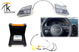 K Electronic Audi A3 8v Multifunktionslenkrad Mufu Lenkradtasten Nachrustpaket