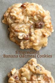 Wow 5 Ingredient Banana Oatmeal Cookies This Recipe Is So Easy To Make Cookies Banana Oatm Banana Oatmeal Cookies Banana Recipes Easy Ripe Banana Recipe
