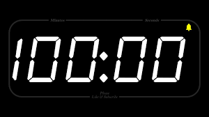 How long is 100 hours? 100 Minute Timer Alarm 1080p Countdown Youtube