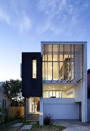 Gallery Of Small Street House Base Architecture 1 Facade House Modern Beach House Modern House Facades