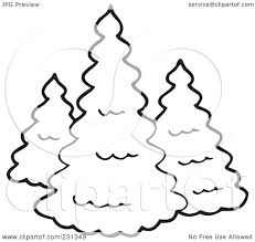 Download or print this amazing coloring page: Png Clipart Evergreen Tree Clip Art Outline