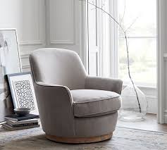 Larkin Upholstered Swivel Armchair In 2020 Tv Room Seating Swivel Armchair Swivel Chair Living Room