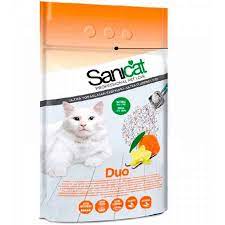 sanicat tozsuz vanilyali mandalina kokulu dogal kedi kumu mandala kedi urunler