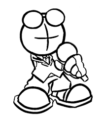 Good friday is the friday before easter sunday. Friday Night Funkin 6 Coloring Page Free Printable Coloring Pages For Kids