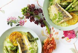 Spargelrisotto Mit Zander Und Kerbel Frisch Gekocht Rezept Frisch Gekocht Spargel Risotto