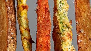 Air fryer zucchini fries are healthy, delicious and soooo quick and easy to make! Parmesan Zucchini Fries Recipe