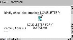 La razón es que hay sectores erróneos en el cd, que se incluyen para proteger el juego de la piratería. I Love You El Virus Informatico Mas Famoso De La Historia Cumplio 20 Anos Infobae