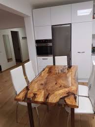 Unique 6 Person Epoxy Resin Table Resin Table Epoxy Resin Table Wood Dining Table
