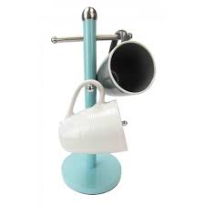 A wide variety of metal mug tree options are available to you, such as sustainable. Home Basics Turquoise Collection 6 Cup Steel Mug Tree Holder Stand With Rounded Silver Ends Target