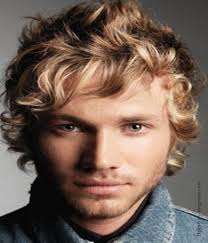 Everyone knows that blonde hair and blue eyes ust drive u crazy!!! Daniel Blonde Curly Hair Blue Eyes Man Sandy Blonde Hair Long Hair Styles Men Blonde Guys