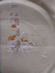 Santa's nine reindeer with scarves or jumpers, bow, skates and one with a candy cane. Naughts Cross Stitches April 2015