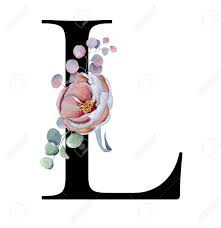 Could i track down all 26 letters of the english alphabet using … Floral Watercolor Alphabet Monogram Initial Letter L Design With Hand Drawn Peony And Anemone Flower And Black Panther For Wedding Invitation Cards Logos Stock Photo Picture And Royalty Free Image Image 101737113