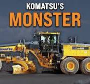 Komatsu’s Largest Motor Grader for the U.S. Revealed