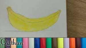 Mewarnai gambar masjid untuk anak paud dan tk. Cara Menggambar Buah Pisang Speed Drawing Qitthun Youtube