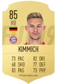 8 points9 points10 points submitted 9. Joshua Kimmich Fifa 19 Rating Card Price