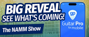 NAMM SHOW 2025: The Prototype of the New Guitar Pro Mobile App Unveiled!