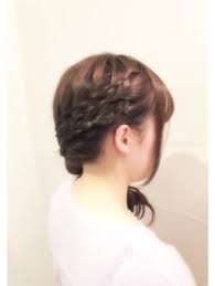 ドルーチェ doluce 籠編み風アレンジ ビューティー アレンジ ヘア