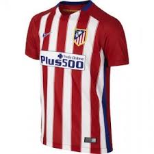 Well you're in luck, because here they come. Atletico Madrid Home Kit 2015 2016 Soccer Box